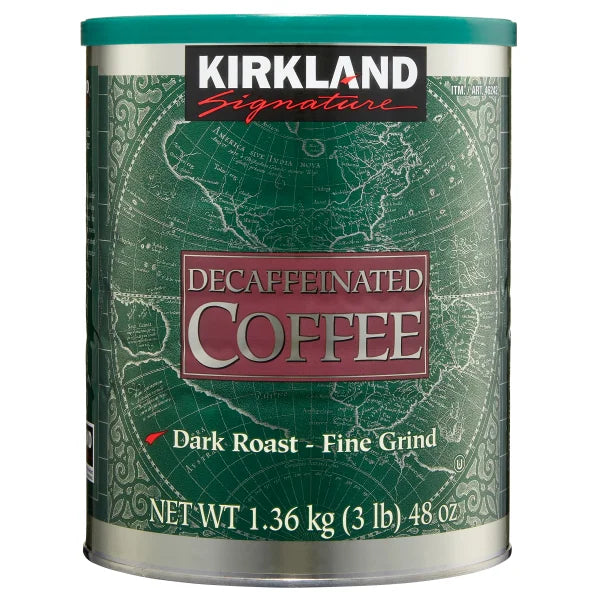 Decaffeinated Coffee Dark Roast-Fine Grind 1.36kg