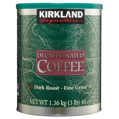 Decaffeinated Coffee Dark Roast-Fine Grind 1.36kg