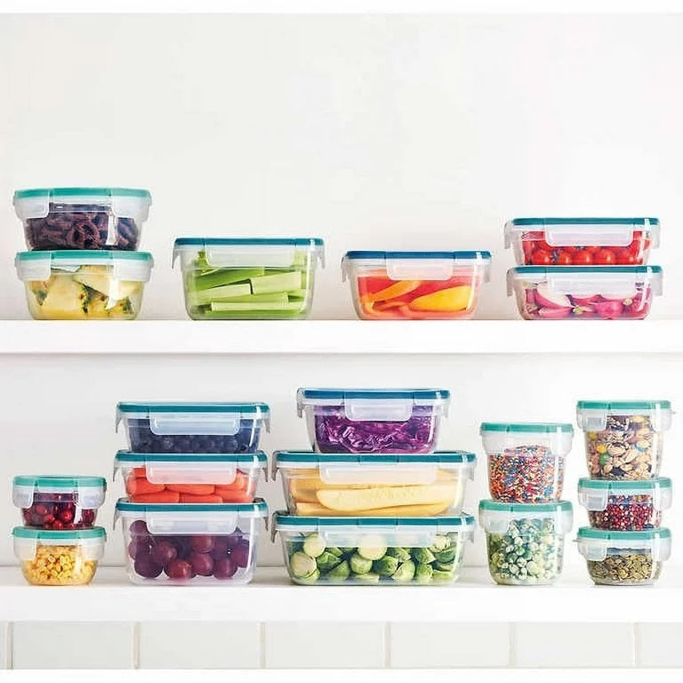 38 Piece Plastic Container and Lids
