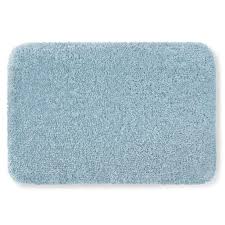 Hotel Premier Collection Oversized 24" by 36" Bath Rug Blue Crest