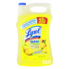Clean and Fresh Multi-Surface Cleaner Lemon and Sunflower Essence Scent 6.21L