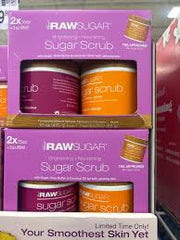 Brightening + Nourishing Sugar Scrub 2 15oz + 3oz Mini ITM: RS-1322