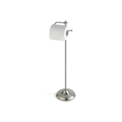 Toilet Tissue Media Stand/ Reserve Brushed Nickel/Chrome 19.8*19.8*67.8