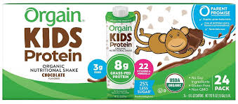 Organic Kids Protein Plus Shakes 24pk 237ml