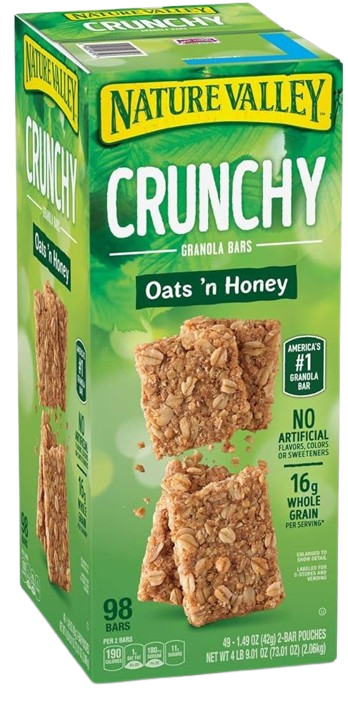 Crunch Granola Bars Oats'n Honey 2.06kg
