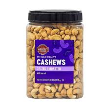 Whole Fancy Cashews Salted & Roasted with Sea Salt 1.19kg(42oz)