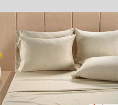 6 Piece Sheet Set 400 Thread Count King Beige