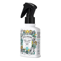 Sole-Pourri Shoe + Foot Funk-Fighting Odor Freshener Spray, Citrus Mint,
