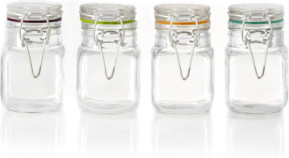 Set of 3 130ml jars