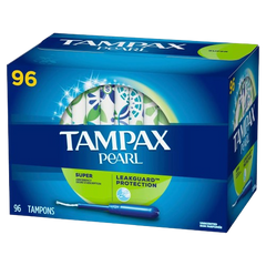Pearl Super Absorbency Tampons 96 Count