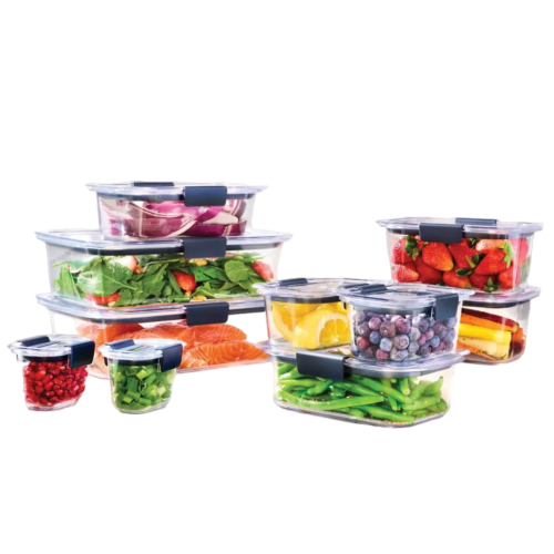 Brilliance 20 Piece Set Plastic Container