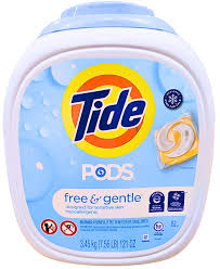 Pods Free and Gentle Detergent 152 Packs  3.45Kg