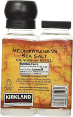 Mediterranean Sea Salt Grinder with Refill 737g ITM. 5220987
