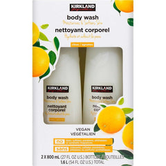 Body Wash 2 Bottles 800ml Each