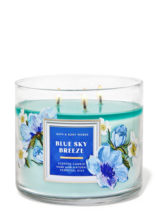 Bath and Body Works Blue Sky Breeze Scented Candle 411g ITM: 4040AG07