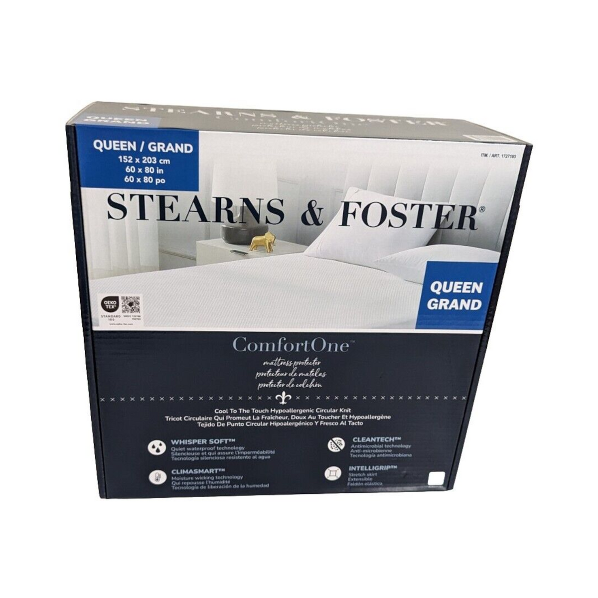 2 Pack Mattress Comfort One  Protector Queen Grand ITM: 1727193