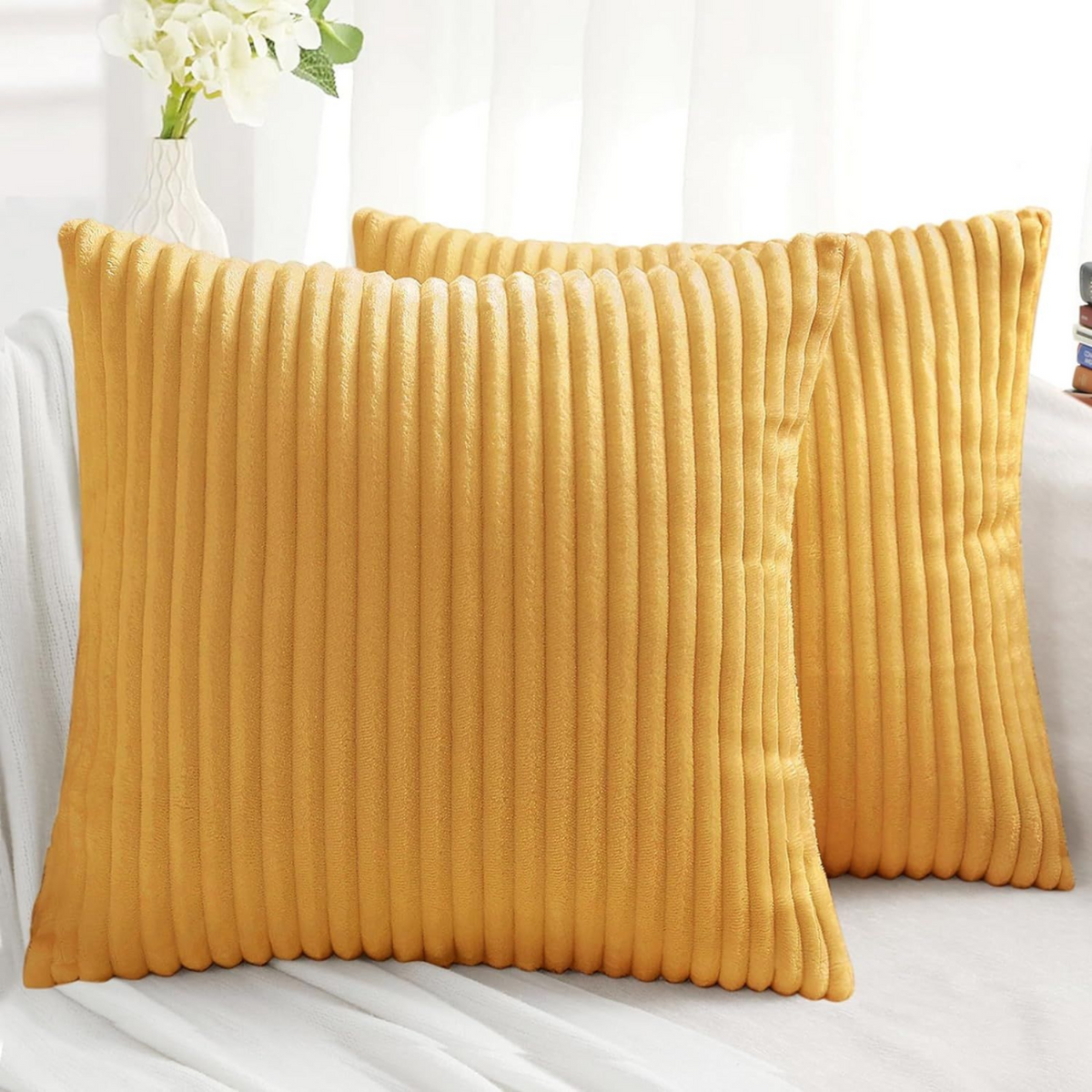 Yellow Decorative Pillow