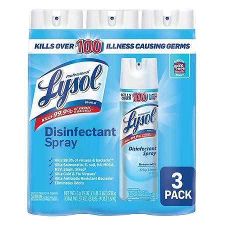 Disinfectant Spray 3 Pack 538g Each