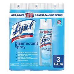 Disinfectant Spray 3 Pack 538g Each