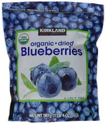 Organic Dried Blueberries Sweetened 567g ITM: 937184