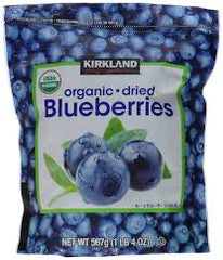 Organic Dried Blueberries Sweetened 567g ITM: 937184