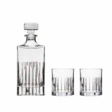 Lincoln Crystal Decanter 30 Oz