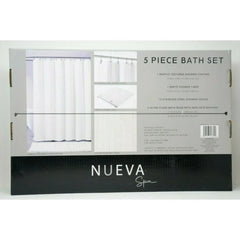 5 Piece Bath Set Bridge Port White