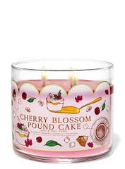 Cherry Blossom Pound Cake Scented Candle 411g