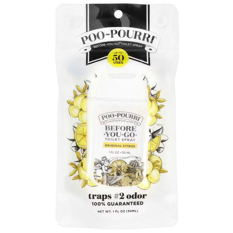 Poo-Pourri, Before-You-Go® Toilet Spray, Original Citrus, 1 fl oz (30 ml)
