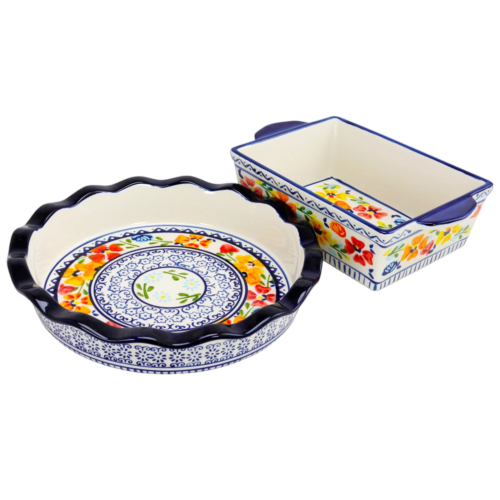 Stoneware Bakeware Set Luxembourg 2 Pieces