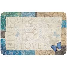 Placemat  Live Laugh Love Butterfly
