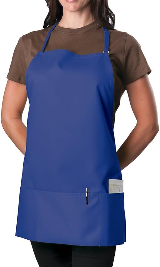 3 Pockets Royal Bib Aprons