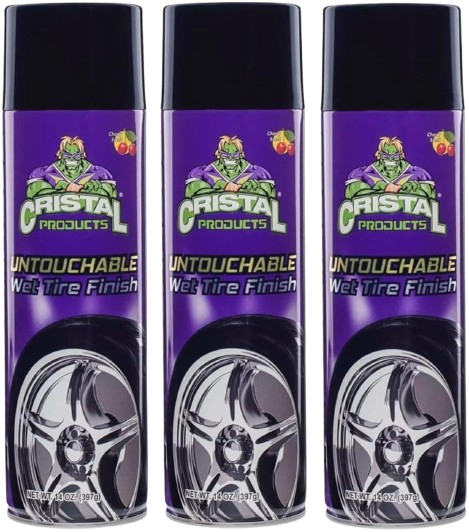 Untouchable Wet Tire Finish 3 Pack