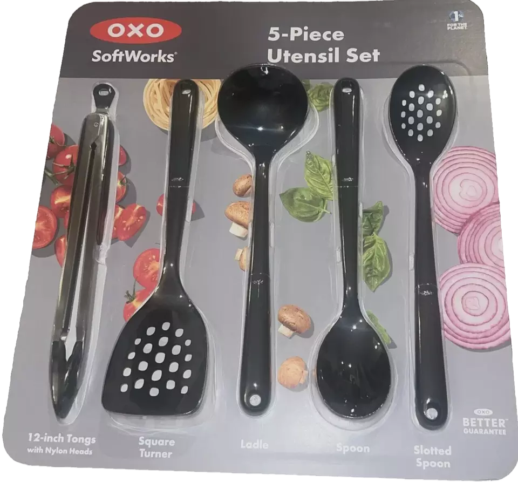 5 Piece Utensils Set