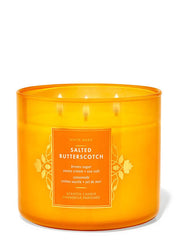White Barn Salted Butterscotch scented candle 411g
