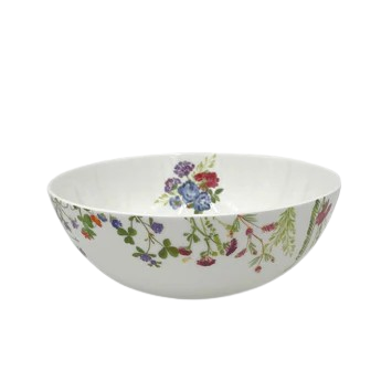 Wild Flower Garden Red 6" Cereal Bowl TGX