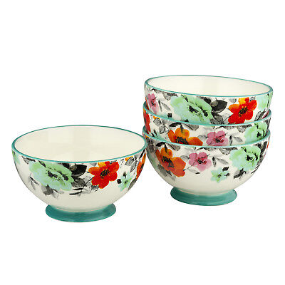 Flea Market Floral Till Footed Bowl