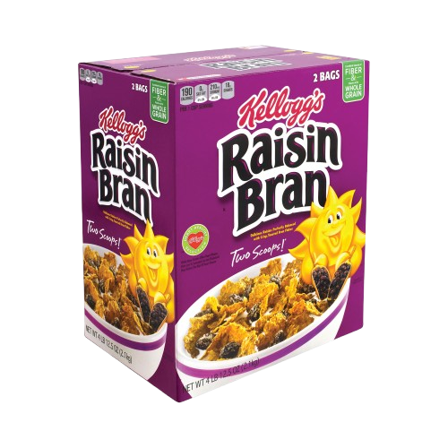 Raisin Bran Cereal 2 Bags 2.1kg