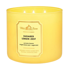 Sugared Lemon Zest Scented Candle with Natural Essential Oils 411g