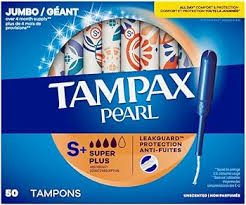 Pearl Super Plus Leakguard Protection 50 Tampons