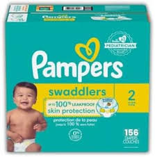 Pampers Swaddlers Diapers - Size 2(156 Count)