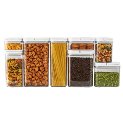 Fliplock Storage Containers Set of 8 With Lids
