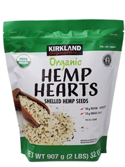 Organic Hemp Hearts Shelled Hemp Seeds 907g