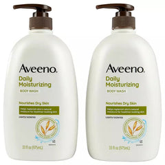 Daily Moisturizing Body Wash lightly Scented  2Pack 975ml Each