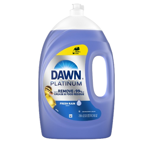 Platinum Fresh Rain Scent DishWashing liquid 2.66 Liters