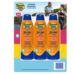 Clear Sunscreen Spray SPF 50 3-Pack