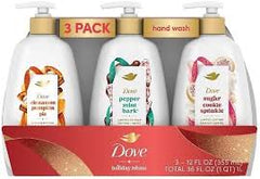 Dove Limited Edition Holiday Treats Hand Wash, 3 pk