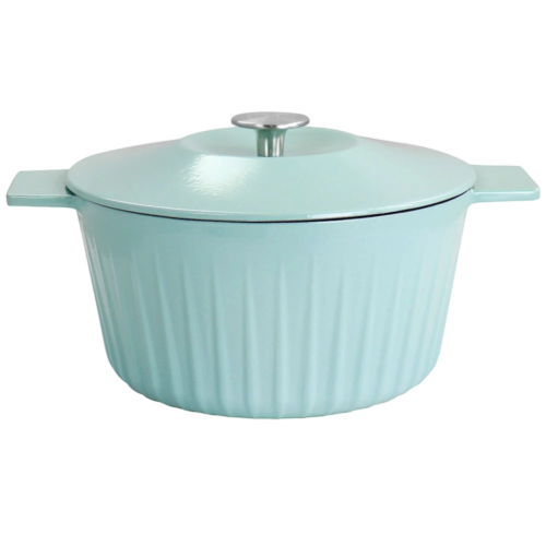 Enameled Cast Iron 2-Piece Dutch Oven With Lid 3Qt ITM. 129051.02