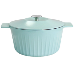 Enameled Cast Iron 2-Piece Dutch Oven With Lid 3Qt ITM. 129051.02