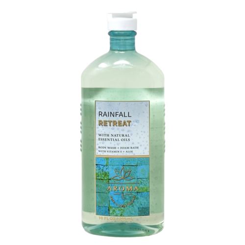 Rainfall Retreat Body Wash + Foam Bath With Vitamin E + Aloe 295ml